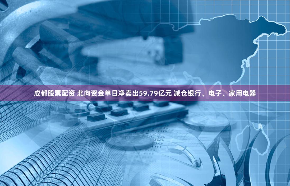 成都股票配资 北向资金单日净卖出59.79亿元 减仓银行、电子、家用电器