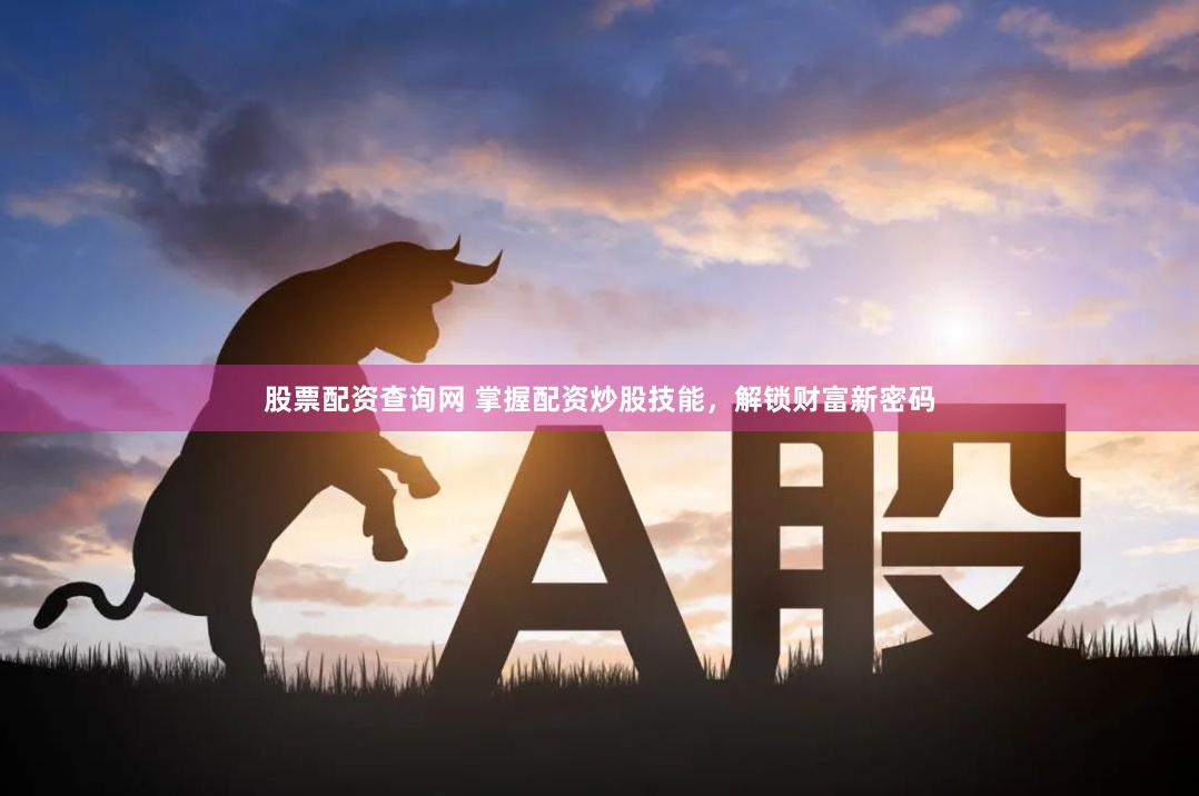 股票配资查询网 掌握配资炒股技能，解锁财富新密码
